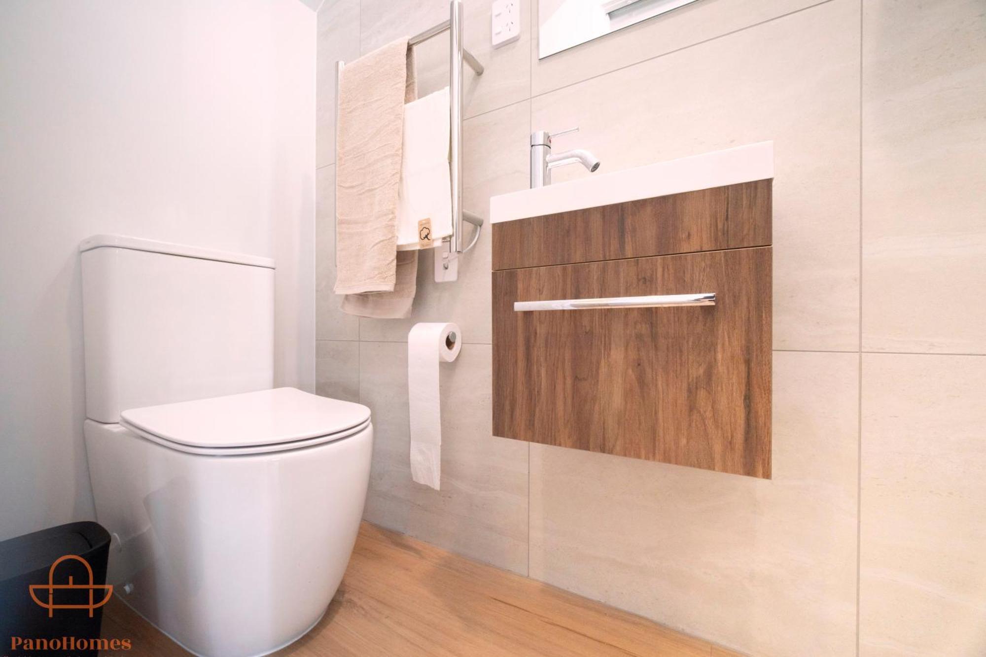 Modern Townhouse Close To City With Full Kitchen - Ellerslie Auckland Exteriör bild