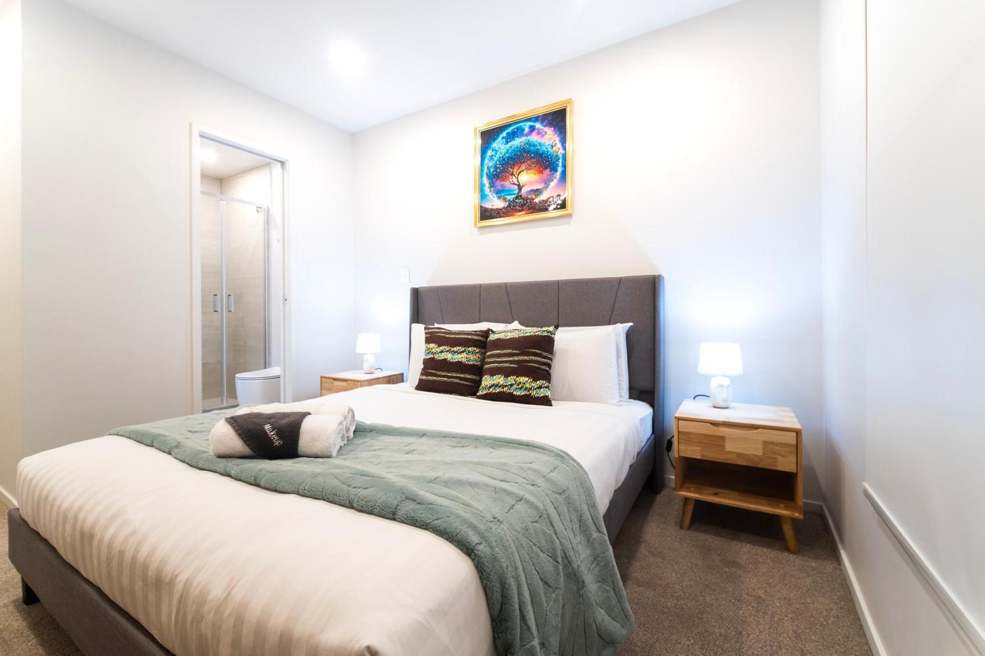 Modern Townhouse Close To City With Full Kitchen - Ellerslie Auckland Exteriör bild